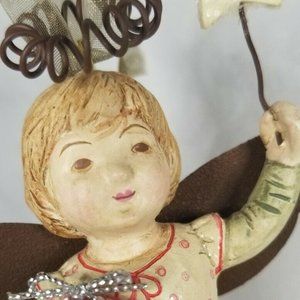 Fairy Godmother Angel Christmas Figurine Ornament